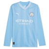 Original Fußballtrikot Manchester City Champions of Europe Heimtrikot 2023-24 Langarm Für Herren